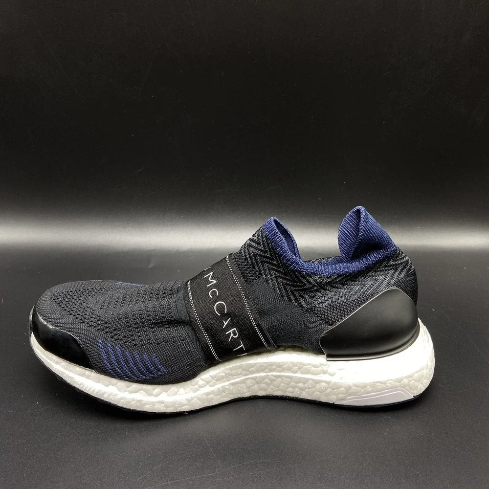 Adidas Stella McCartney Ultraboost X 3D Running Shoes Black Blue Womens Size 5.5